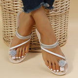 Purpdrank - Green Fashion Casual Patchwork Rhinestone Round Comfortable Shoes