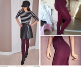 Purpdrank - S-3XL Plus Size Warm Winter Leggings Women Warm Velvet Pants Leggins High Waist Thick Legging Winter Pant Trousers Women