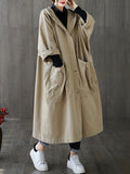 Purpdrank - Original Solid Hooded Trench Coats