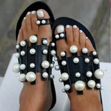 Purpdrank - Black Fashion Casual Patchwork Beading Round Shoes