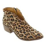 Purpdrank - Women Spring Ankle Boots Sexy Leopard Casual Shoes