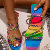 Purpdrank - Black Casual Patchwork Rhinestone Out Door Shoes