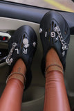 Purpdrank - Black Fashion Casual Hollowed Out Patchwork Closed Sport Shoes