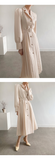 Purpdrank - Spring Autumn Women Elegant Fashion Party Midi Dress Office Lady Long Sleeve A Line Vestdios Clothes