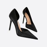 Purpdrank - Women Point Toe Stiletto Heeled Pumps