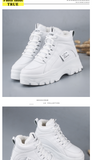 Purpdrank - Women's casual sneakers; winter sneakers with plush fur; warm women's shoes; women's shoes with lacing; women's shoes on