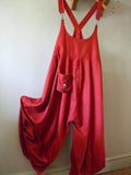 Purpdrank - Solid Spaghetti-Strap Jumpsuit & Romper