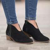 Purpdrank - Women Spring Ankle Boots Sexy Leopard Casual Shoes