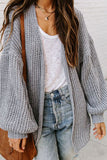 Purpdrank - Open Front Classical Cardigan