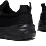 Purpdrank - White Fashion Casual Solid Color Breathable Sneakers