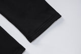 Purpdrank - Autumn Winter Female Clothing Solid Long Sleeve Zipper Jumpsuits Skinny Sexy Streetwear Rompers Fashion Women's Jumpsuit