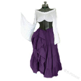 Purpdrank - Masquerade Victorian Gothic Queen Evening Dress Medieval Renaissance Elf Princess Lolita Party Women Dance Retro Cosplay Costume