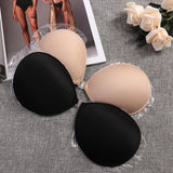 Purpdrank - Sexy Sujetador Women's bra Invisible Push Up Bra Self-Adhesive Silicone Seamless Front Closure Sticky Backless Strapless Bra