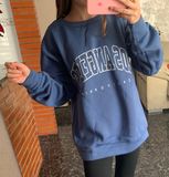 Purpdrank - Sweatshirt Women Letter Print Loose Oversize Sweatshirts Streetwear Casual Autumn Winter Long Sleeve Sweatshirts Tops