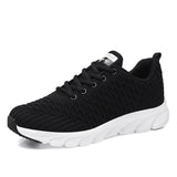 Purpdrank - Women's Sneakers Fashion Breathable Women Shoes Summer Walking Mesh Light Casual Sneaker Lace-Up Platform Female Footwear