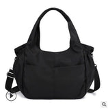 Purpdrank - Waterproof Women Handbag Casual Large Capacity Shoulder Hobos Bag Nylon Lady Tote Luxury Top-handle Design Female Crossbody Bag