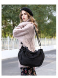 Purpdrank - Waterproof Women Handbag Casual Large Capacity Shoulder Hobos Bag Nylon Lady Tote Luxury Top-handle Design Female Crossbody Bag