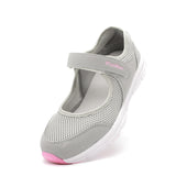 Purpdrank - New Women Flats 2023 Spring Summer Ladies Mesh Flat Shoes Women Soft Breathable Sneakers Women Casual Shoes Zapatos De Mujer