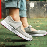 Purpdrank - New Women Flats 2023 Spring Summer Ladies Mesh Flat Shoes Women Soft Breathable Sneakers Women Casual Shoes Zapatos De Mujer