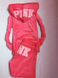 Purpdrank -  Sweet Velvet sportswear  with a hood velvet female spring and autumn plus size casual  twinset  Sportswear for women