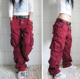 Purpdrank - 2023 New Arrival Fashion Hip Hop Loose Pants Jeans Baggy Cargo Pants For Women