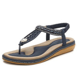 Purpdrank - Women Shoes Comfort Sandals Summer Flip Flops High Quality Flat Sandals Gladiator Sandalias Mujer Black Size 36-42