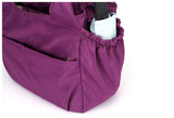 Purpdrank - Waterproof Women Handbag Casual Large Capacity Shoulder Hobos Bag Nylon Lady Tote Luxury Top-handle Design Female Crossbody Bag