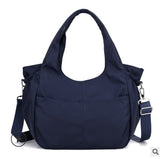 Purpdrank - Waterproof Women Handbag Casual Large Capacity Shoulder Hobos Bag Nylon Lady Tote Luxury Top-handle Design Female Crossbody Bag