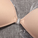 Purpdrank - Sexy Sujetador Women's bra Invisible Push Up Bra Self-Adhesive Silicone Seamless Front Closure Sticky Backless Strapless Bra