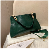 Purpdrank - New Design Handbags Women Shoulder Bag Soft Synthetic Leather Crossbody Large Capacity Fashion Female Underarm Bags
