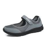 Purpdrank - Women's Sneakers Flat Casual Shoes Mesh Fashion Walking Summer Shoes For Women White Round Head Soft Light Ladies Footwear