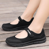 Purpdrank - Women's Sneakers Flat Casual Shoes Mesh Fashion Walking Summer Shoes For Women White Round Head Soft Light Ladies Footwear