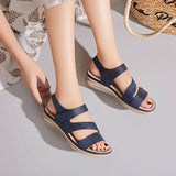 Purpdrank - summer shoes women retro women beach sandals round head slope comfortable light sandals women casual shoes