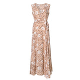 Purpdrank - Women Summer Dress Floral Print Maxi Dresses Bohemian Hippie Beach Long Dress Women's Clothing vestidos de verano