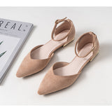 Purpdrank - New single women shoes woman spring pumps summer pointed hollow sandals word belt fairy shoes black work shoes girl shoes