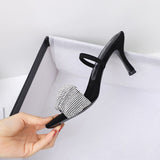Purpdrank - Fashion Women Sandals Open Toe Party Pumps Thin High Heels Elegant Nightclub Dress Shoes High Quality Sandals Pumps