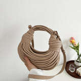 Purpdrank - 2023 trend New Line Bundle Clutch Bag For Female High Quality Women's Handbag and Purse Designer Shoulder Bag Senior Hobos