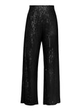 Purpdrank - 3 Piece Set Women Suit Pants Crop Top Female Shirts Jogging Glitter Sequin Sets Y2K Party Club Sexy Outfits Pink Tracksuit