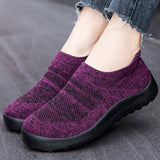 Purpdrank - Women Shoes Breathable Women Sneakers 2023 New Flats Zapatos Mujer White Sports Shoes Flat Shoes For Women Casual Loafers Female