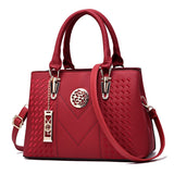 Purpdrank - Famous Designer Luxury Brand Bags Casual Women Leather Handbags Ladies Hand Bags Vintage Female Purse Fashion Shoulder Bags