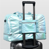 Purpdrank - Women Travel Bag Luggage Dry Wet Separation Storage Bag Fashion Fitness Handbags High Quality Waterproof New Shoulder Bag