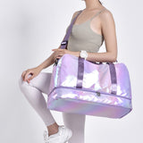 Purpdrank - Women Travel Bag Luggage Dry Wet Separation Storage Bag Fashion Fitness Handbags High Quality Waterproof New Shoulder Bag