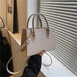Purpdrank - New Square Crossbody Bags For Women Fashion Handbags And Purses Ladies Shoulder Bag Small Top Handle Bags