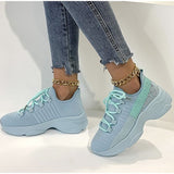 Purpdrank - Women's Vulcanize Shoes Breathable Sneakers for Women Casual Shoes Fashion Female Vulcanized Shoes Plus Size
