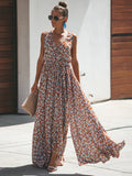 Purpdrank - Women Summer Dress Floral Print Maxi Dresses Bohemian Hippie Beach Long Dress Women's Clothing vestidos de verano