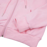 Purpdrank - Cropped Jacket Tracksuit Two Piece Set Elegant 2 Pieces Sets Women Luxury Outfit Sweatsuit Velour Zip Up Hoodie Jackets