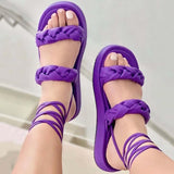 Purpdrank - Women Sandals Fashion Heels Sandals Summer Shoes For Women Ankle Strap Platform Sandalias Mujer Heeled Summe Footwear Female