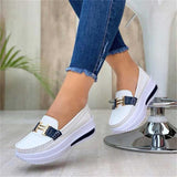 Purpdrank - 2023 Spring New Platform Comfortable Women Sneakers Fashion Thick Bottem Casual Shoes Women Increase Vulcanize Shoes Plus Size