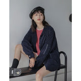 Purpdrank - Retro Fashion Women Corduroy Shirt Button Jacket Long Sleeve Top Mid-length Shirt Wholesale Spring Autumn Coat Office Women New