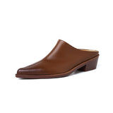 Purpdrank - 2023 New Ladies Genuine Leather Mules
